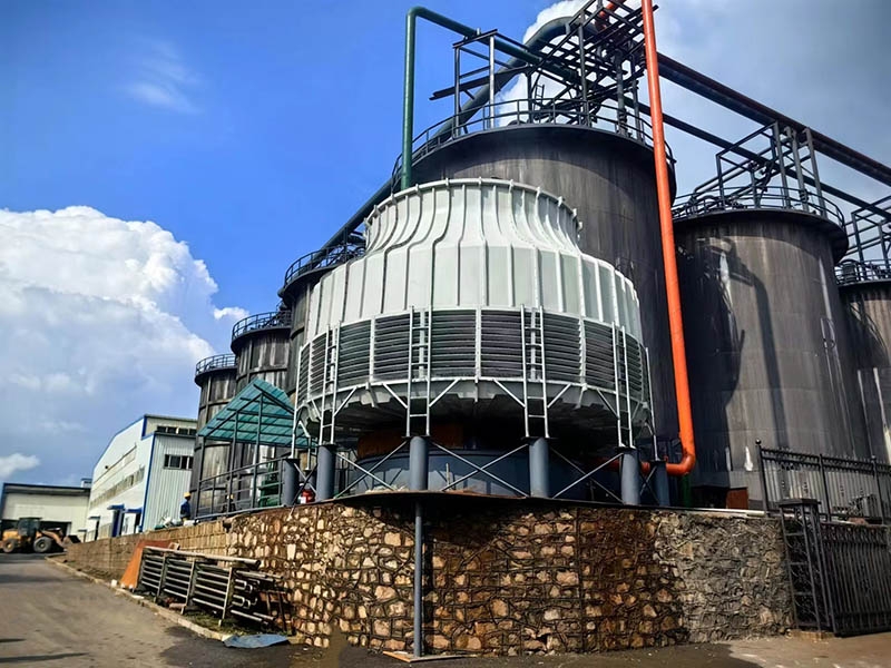 圓形逆流式冷卻塔